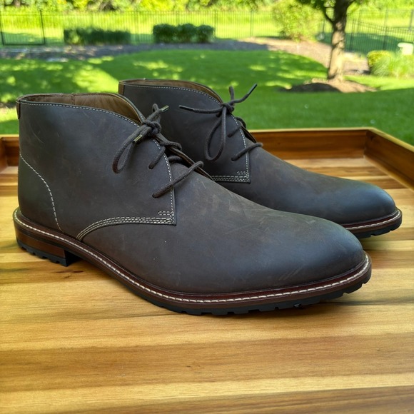 Johnston & Murphy Other - Johnston & Murphy Boswell Chukka Boot Mens 13M Brown Oiled Leather 59-5434 NEW